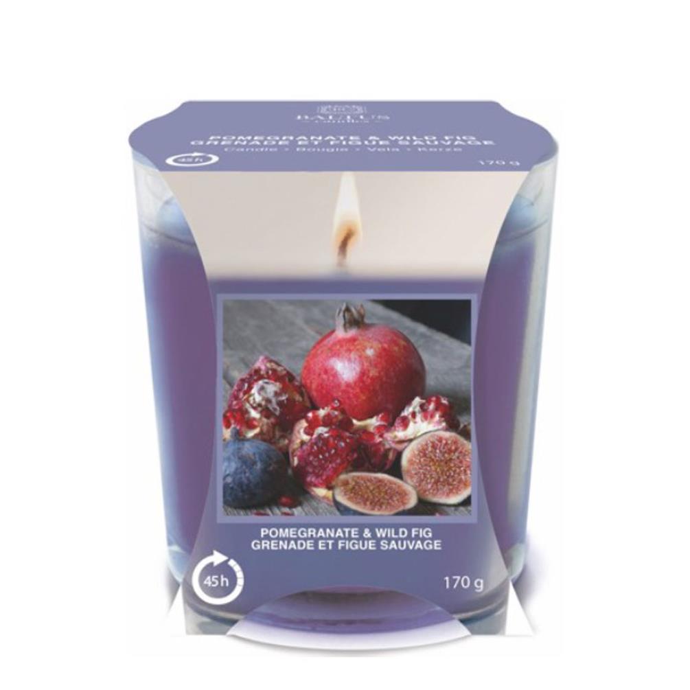 Baltus Pomegranate & Wild Fig Scented Glass Candle £2.69